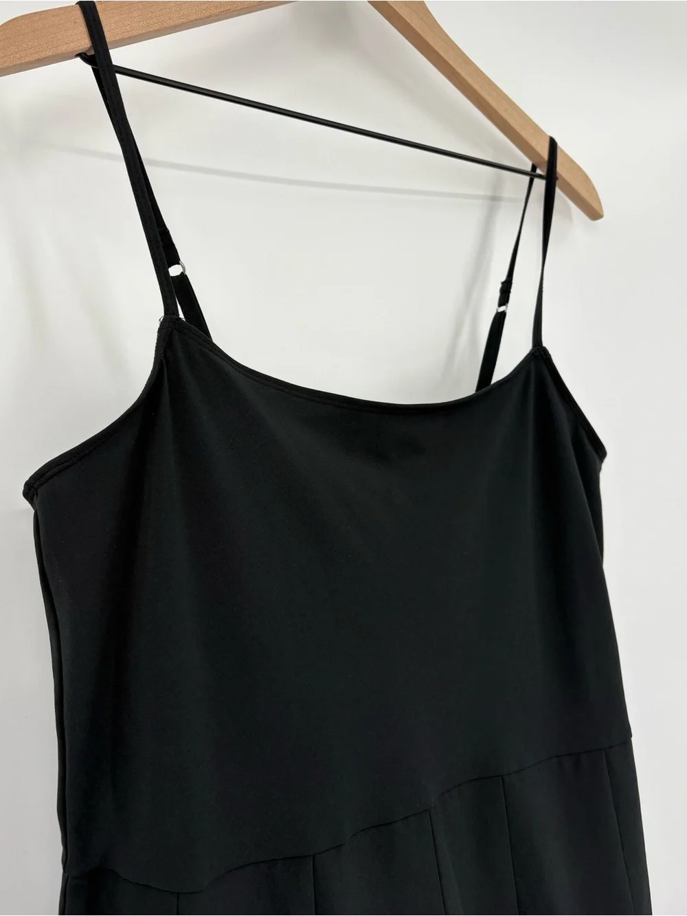 Abercrombie & Fitch Traveler Pleated Tennis Dress Black Active Mini M - Picture 7 of 12